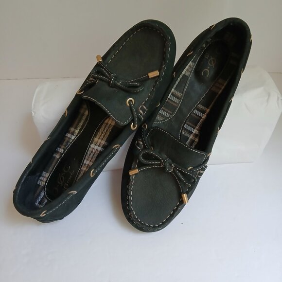 B.O.C. by Born Concept 'Holland' Black Suede Driving Moccasins Sz 8M - Picture 11 of 11